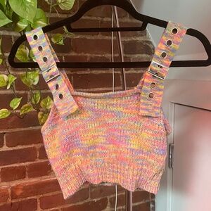 Horoscopes Rainbow Knit Tank